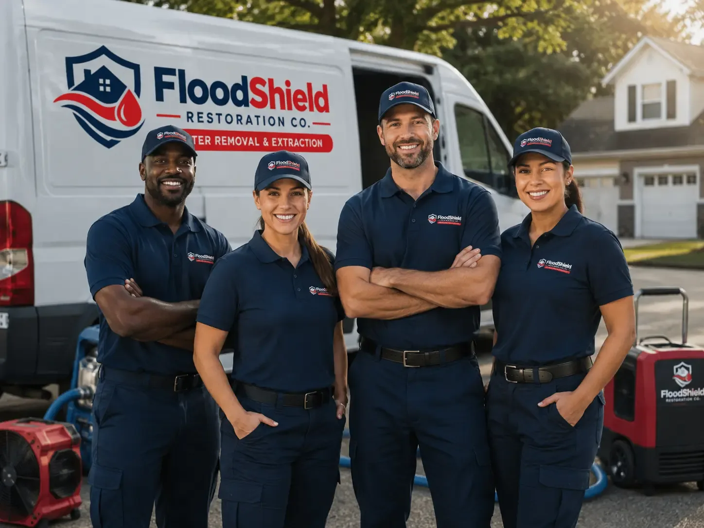 Flood Damage Restoration company in Hampton, IL